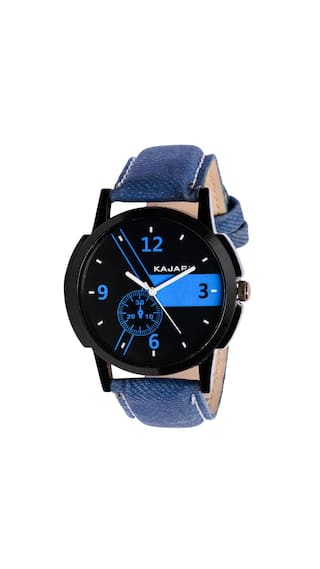 Kajaru KJR-06 stylish sporty analog Watch For Rs.15 (New Users) & For Rs.115 (All Users)