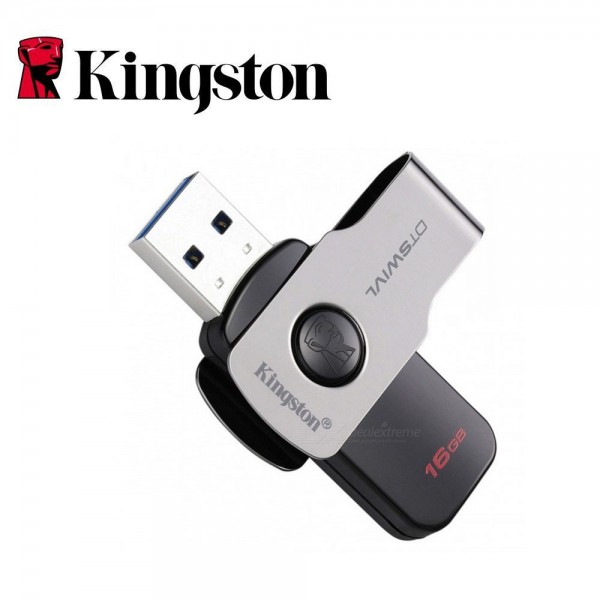 Kingston DTSWIVL USB 3.0 16GB DataTraveler SWIVL Memory Stick Drive