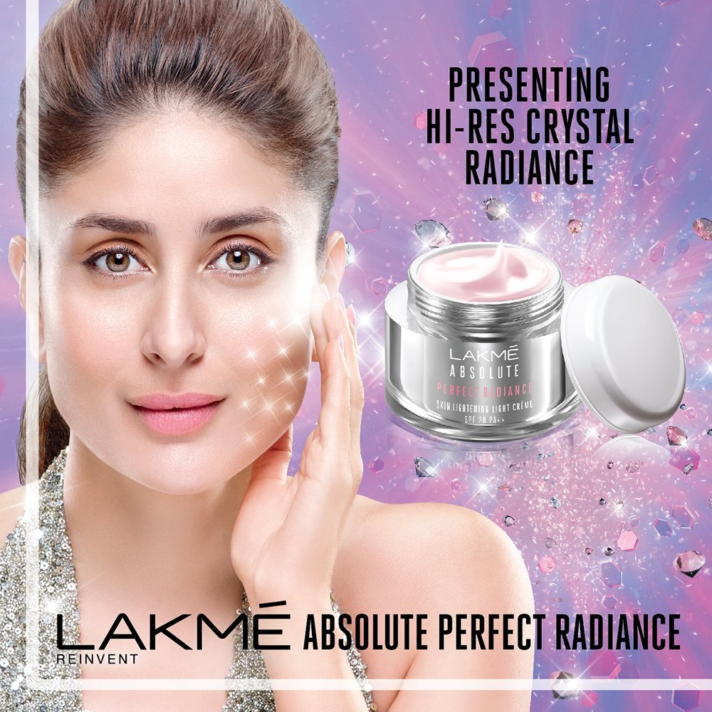 Lakme Absolute Perfect Radiance Skin Lightening Light Creme, 50g