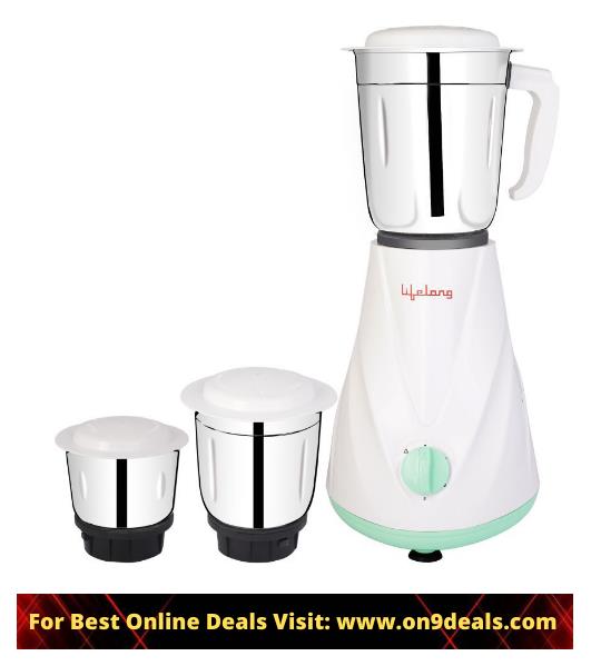 Lifelong LLMG10 500W 3 Jars Mixer Grinder