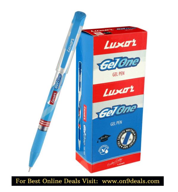 Luxor Gel One Ball Pen Blue (20's Box)
