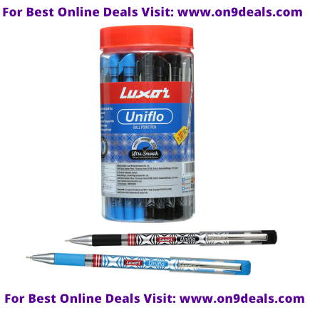 Luxor Uniflo Ball Pen Assorted (40 PCS)