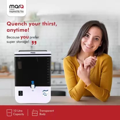 MarQ By Flipkart Grand Plus 10 L RO + UV + UF Water Purifier