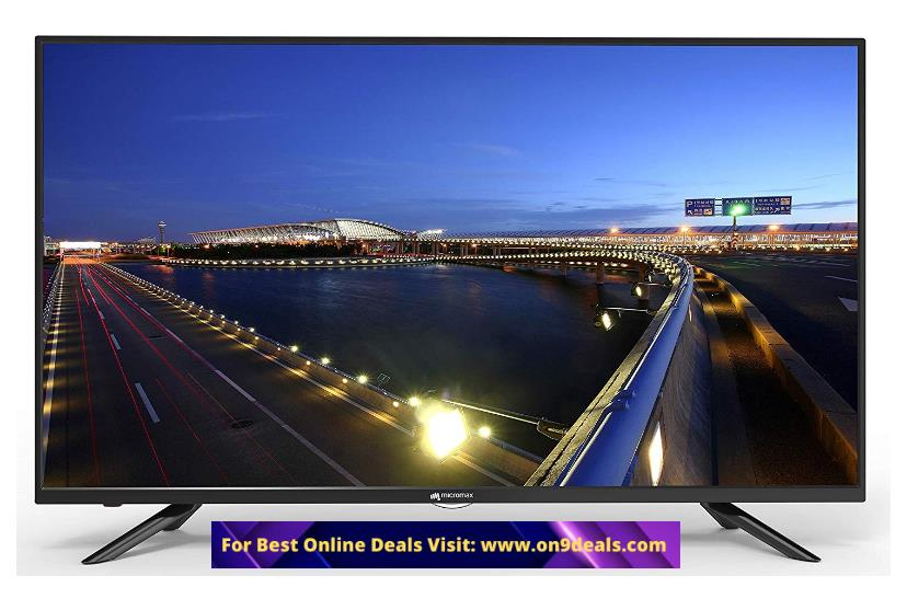 Micromax 102 cm (40 inches) Full HD LED TV 40R7227FHD @ Rs.12149 (SBI Credit Card) or Rs.13499