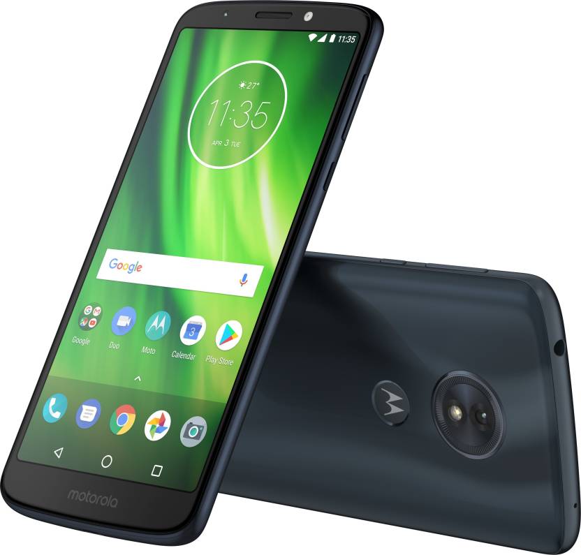 Moto G6 64GB 4GB RAM 5.7 inch HD+ Display 13MP Camera 4000 mAh Battery Qualcomm Snapdragon