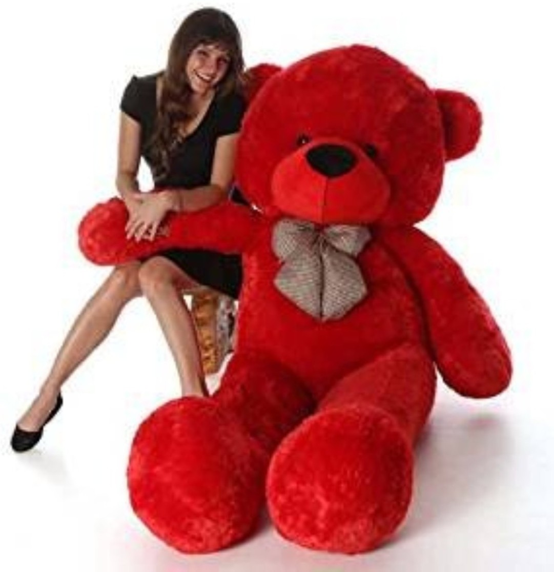 Mrbear Cute Bootsy Red 90 Cm 3 feet Huggable And Loveable For Someone Special Teddy Bear