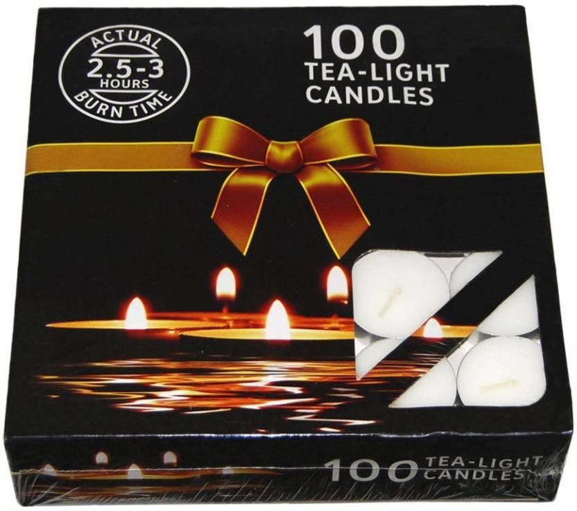 Nanki Trades Candles 100 Tea Lights Candle