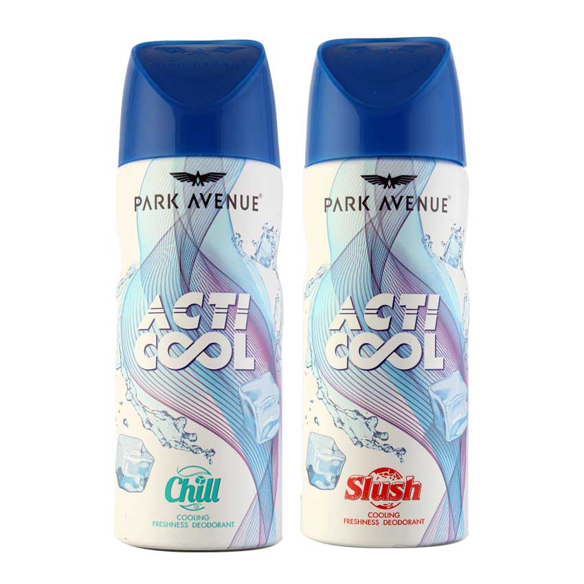 Park Avenue Acti Cool Deo Slush and Chill - For men (Buy one get one) + Upto 100% Cashback