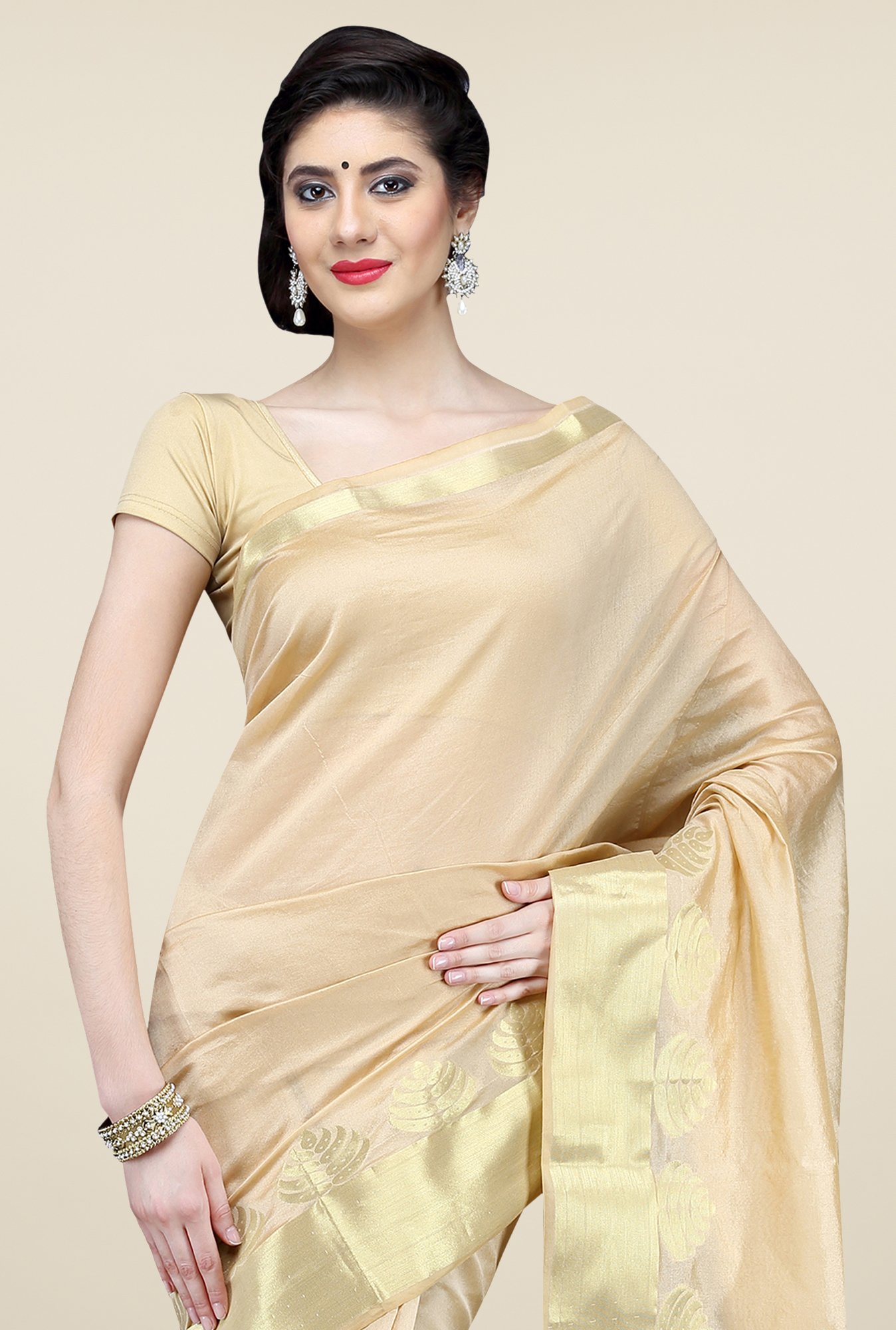 Pavecha's Banarasi Cotton Silk Saree Upto 80% Discount Starts From Rs.560