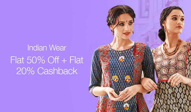 Paytm - RelianceTrends Flat 50% off + Extra 20% Discount