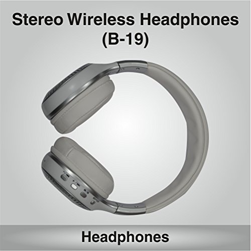 PERSANG KARAOKE Wireless Bluetooth Headphones with FM Radio/TF Card/LCD Display