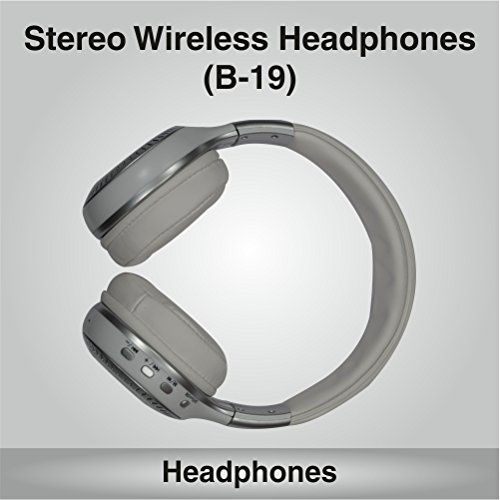 PERSANG KARAOKE Wireless Bluetooth Headphones with FM Radio/TF Card/LCD Display