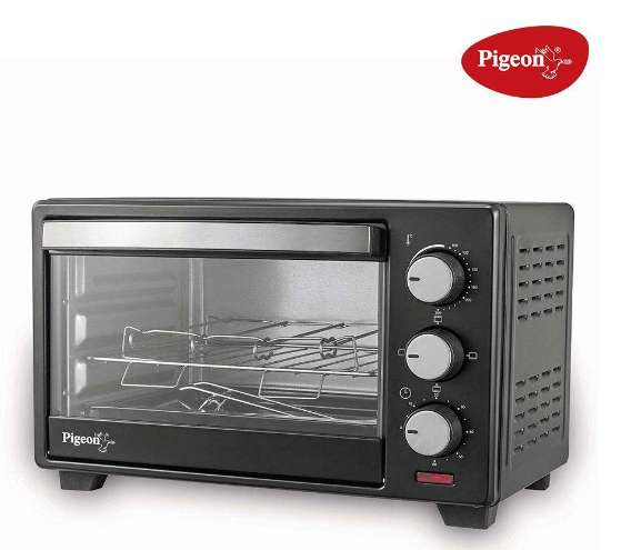 Pigeon by Stovekraft Electric Oven Toaster and Griller, 16-Litre with Barbeque Rack