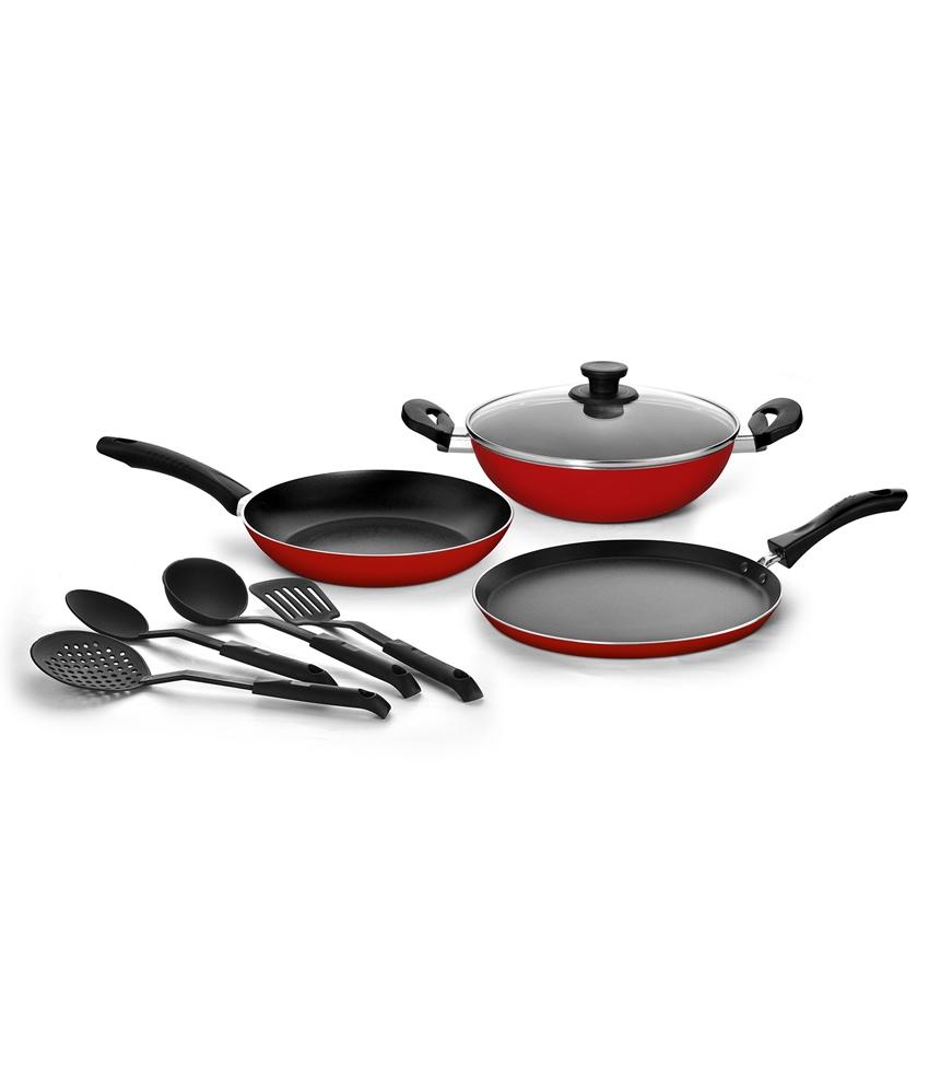 Pigeon Non-stick Cookware Gift Set- 8 Pcs