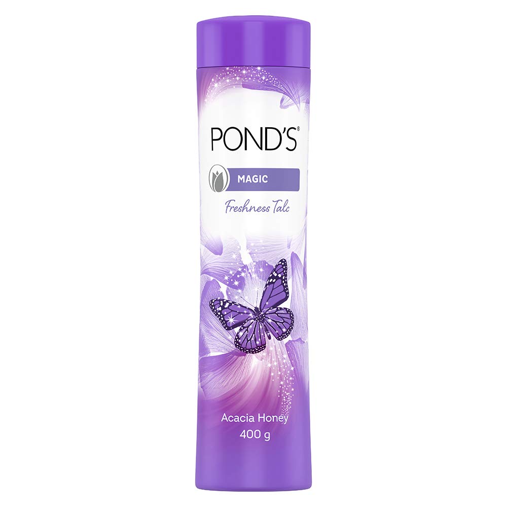 POND'S Magic Freshness Talcum Powder, Acacia Honey, 400 g