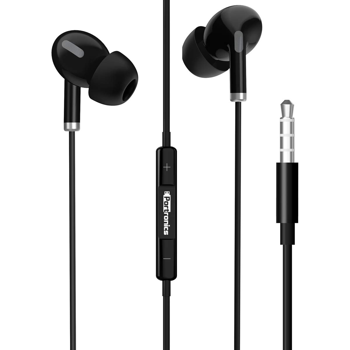 Portronics Conch Delta POR-1155 In Ear Noise Reduction Wired Earphones With 6 Months Warranty