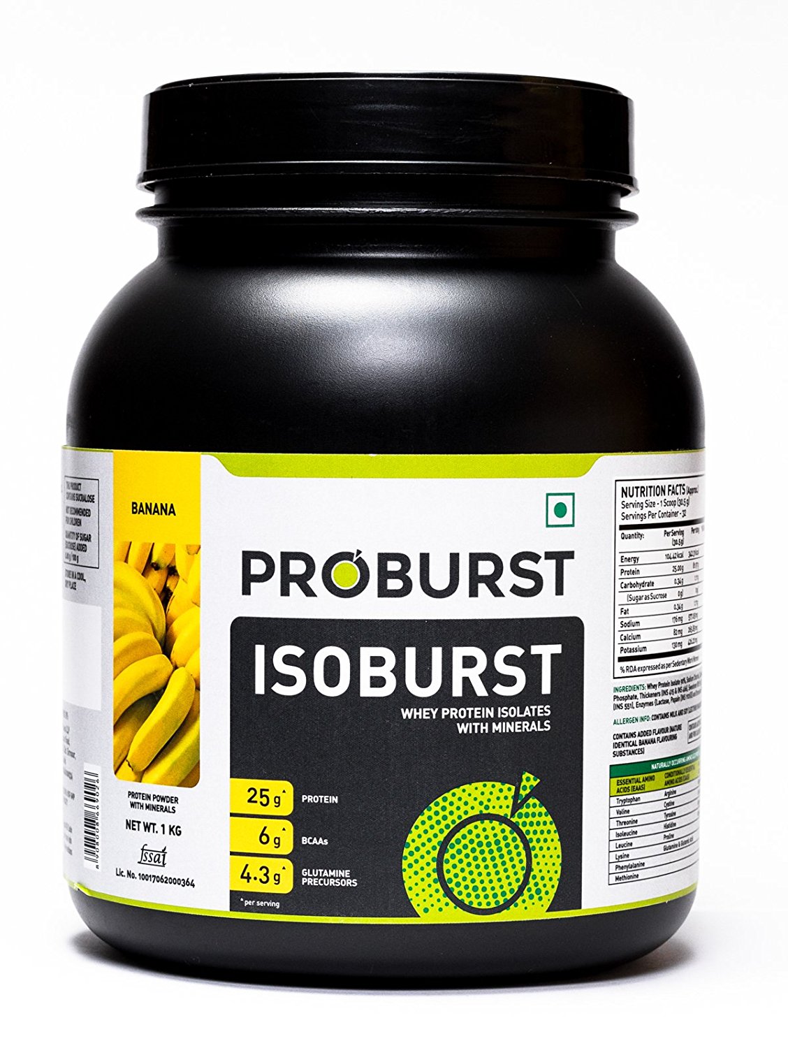 Proburst Isoburst Whey Isolate - 1 kg (Banana)