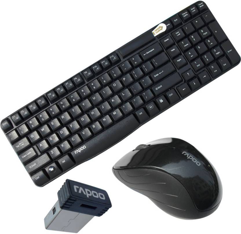 Rapoo 1860 Wireless Keyboard & Mouse Combo