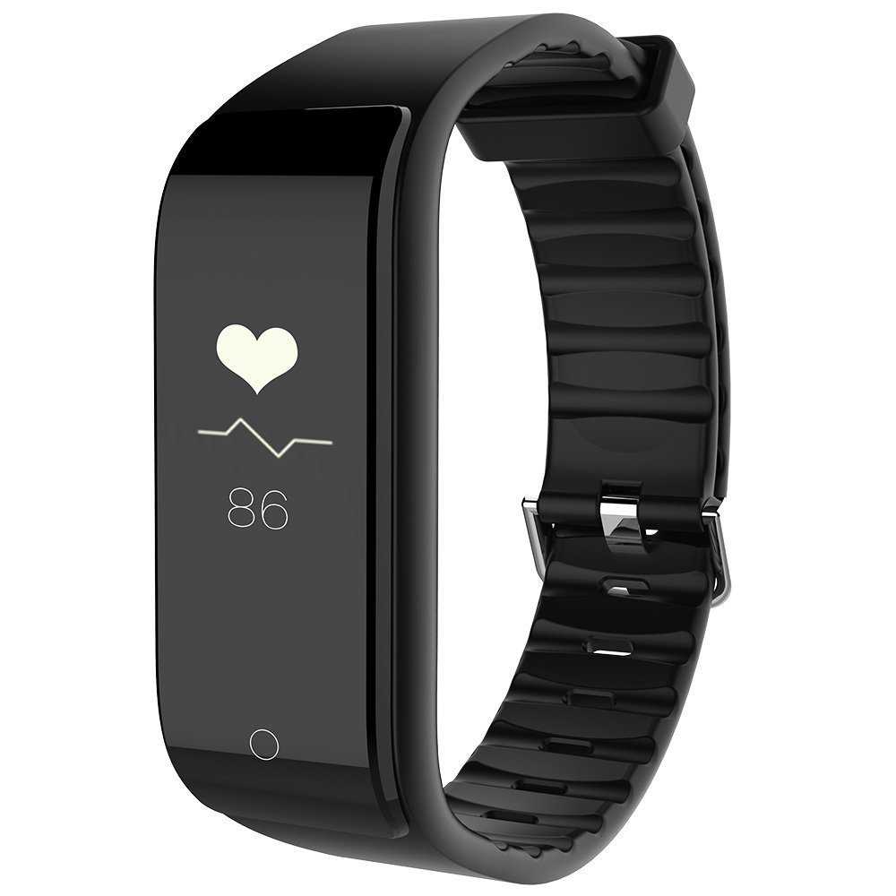Riversong Wave Fit Fitness Tracker With Heart Rate Monitor for Android/iOS Devices