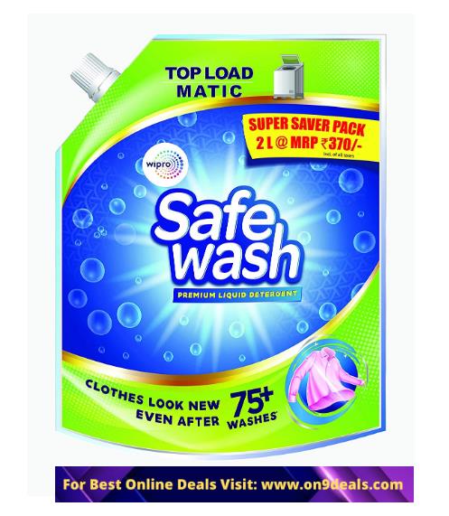 Safewash Matic Liquid Detergent Top Load 2L