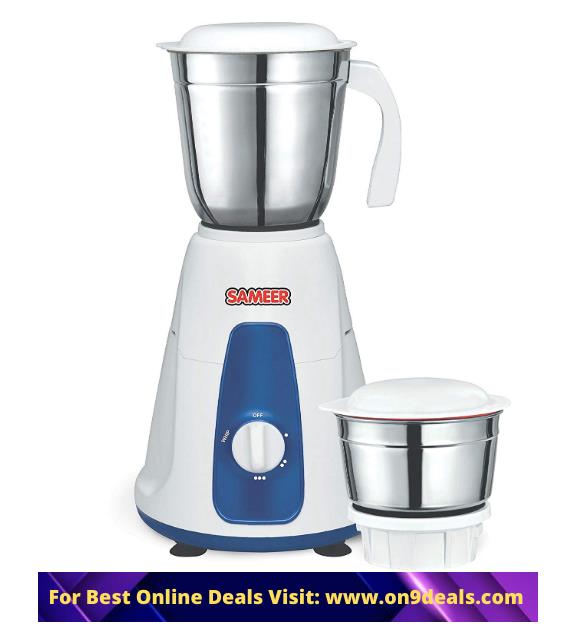 Sameer I-Flo Cristo 550-Watt Juicer Mixer Grinder