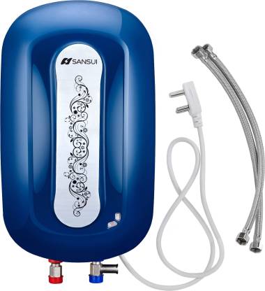 Sansui Instant Water Geyser with Pipes 3 Litres @ Rs.2349 | 5 Litres @ Rs.2899
