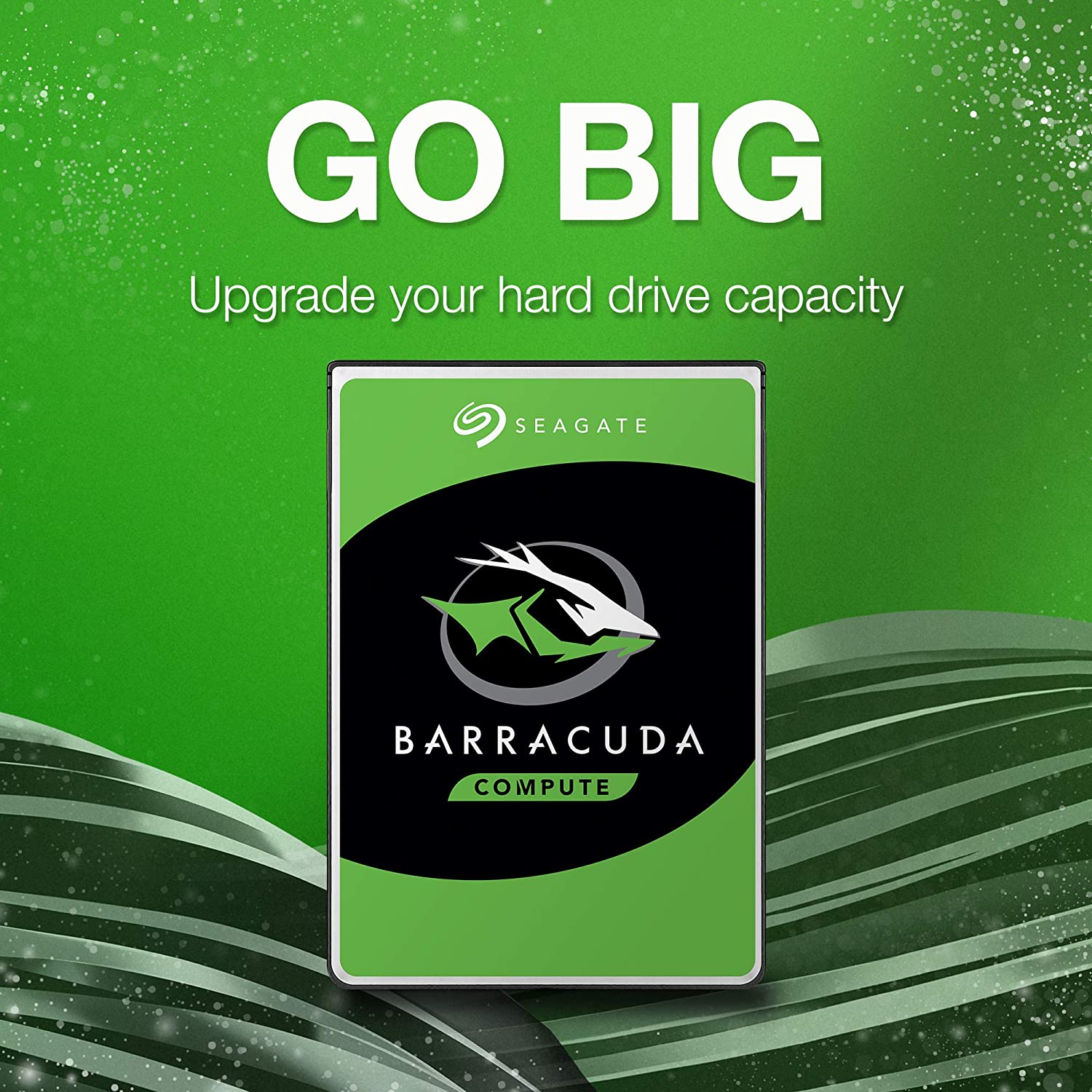 Seagate Barracuda 2 TB Internal Hard Drive HDD – 3.5 Inch SATA 6 Gb/s 5400 RPM 256 MB Cache for Computer Desktop PC