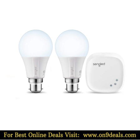 Sengled Element Classic E11- G33P Z02-hub 60-Watt Equivalent Smart LED Daylight Bulb Kit