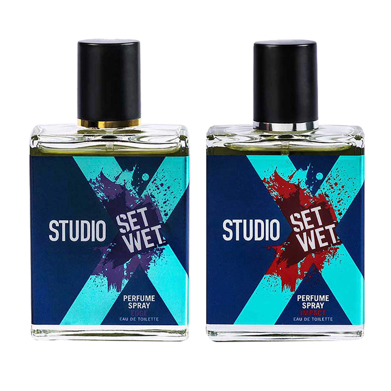 Set Wet Perfume Spray For Men, 49ml (Pack of 2)