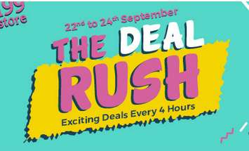 Shopclues - The Rush Sale Products Starts From Rs.55 With Free Shipping