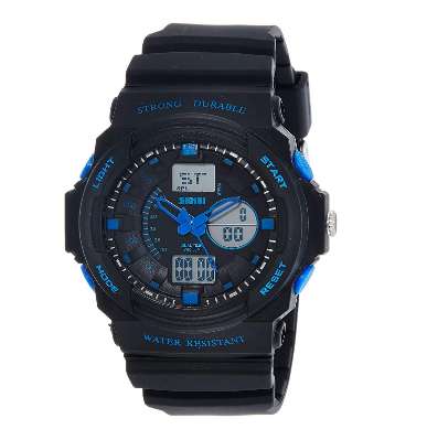 SKMEI Analog-Digital Multi-Colour Dial Men's Watch-AD0955 (BK Blue)