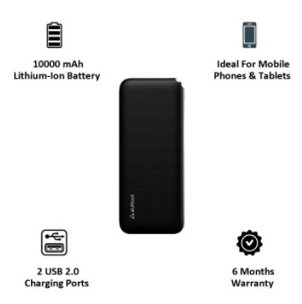 Stuffcool 10000 Mah Power Bank With 6 Months Warranty