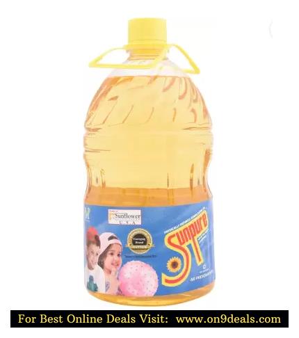 Sunpure Sunflower Oil Can  (5 L)