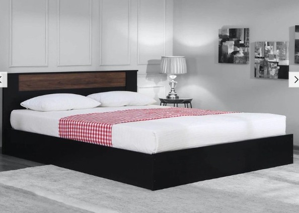 Takai Queen Size Bed in Wenge Finish by Mintwud