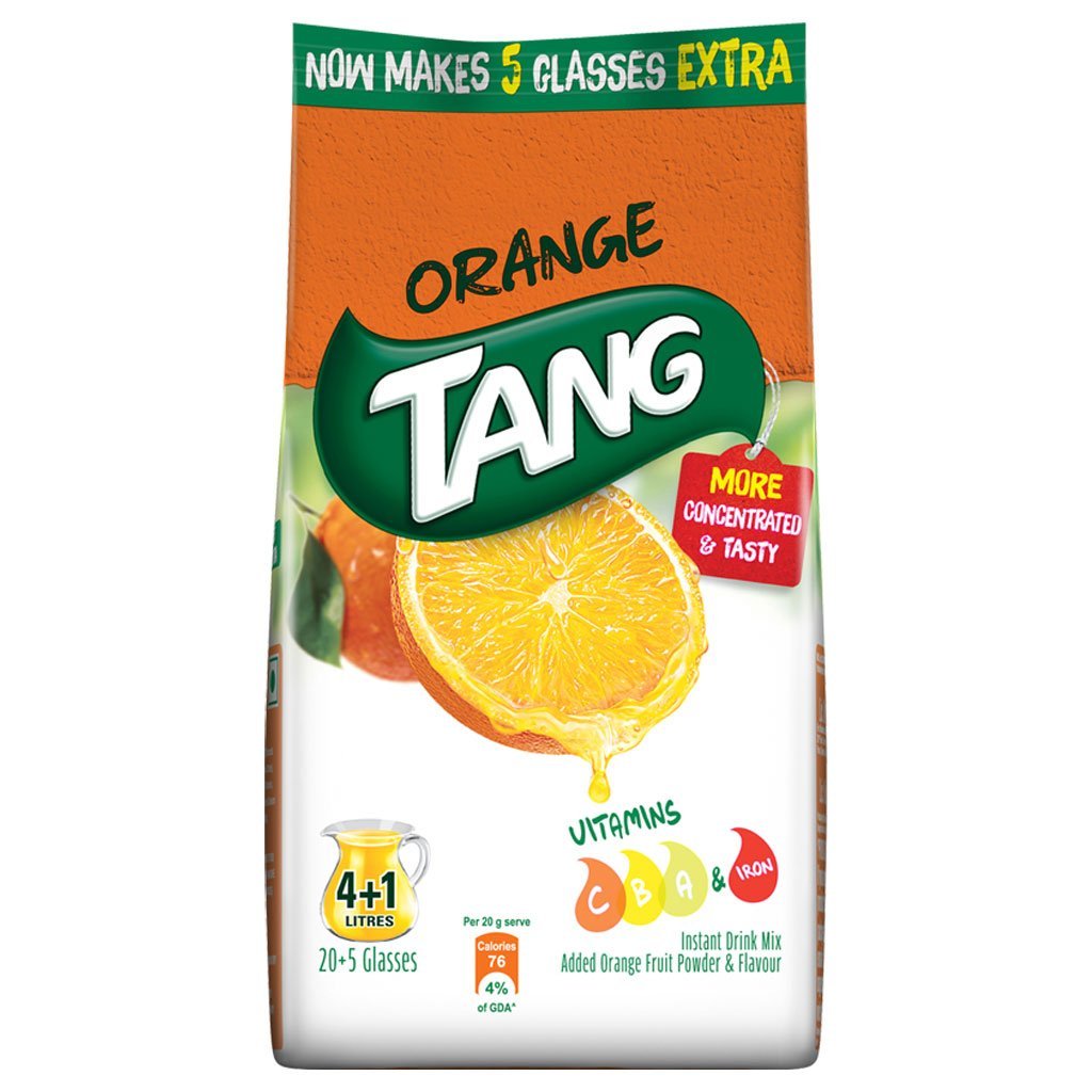 Tang Orange Instant Drink Mix with Vitamin C | Refreshing Summer Drink