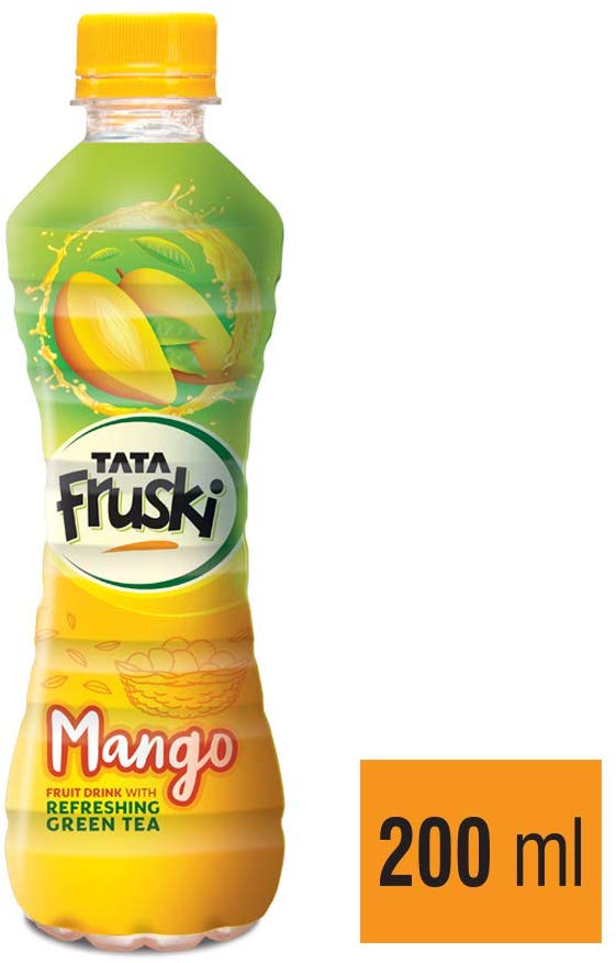 Tata Fruski Mango PET Bottle, 200ml @ Rs.4