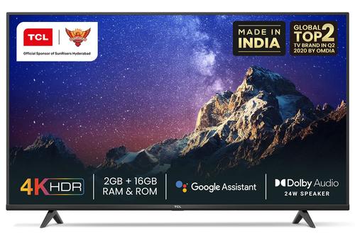 TCL 50 inches 4K Ultra HD Certified Android Smart LED TV 50P615 With Dolby Audio