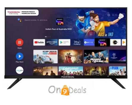 Thomson 9A Series 108 cm (43 inch) Full HD LED Smart Android TV with Bezel Less Display