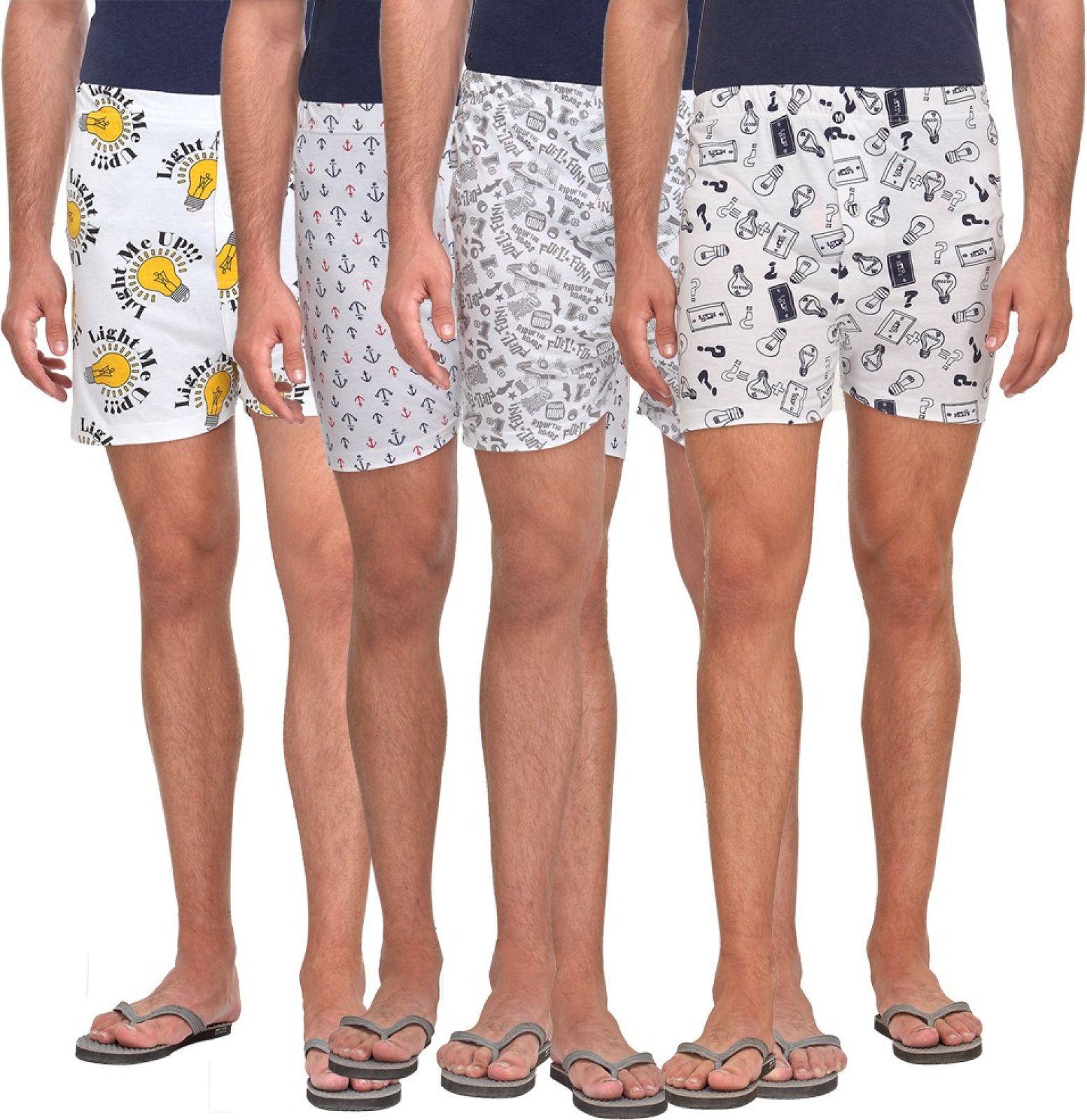 TSX Men's Cotton Boxer Pack of 4 Rs. 315 +15% cashback