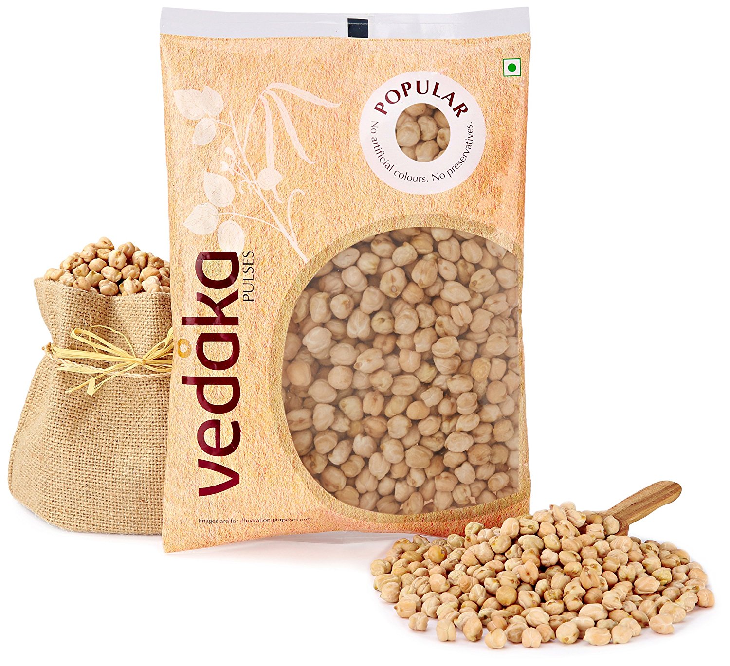 Vedaka Amazon Brand Popular Kabuli Chana/Chhole, 1 kg