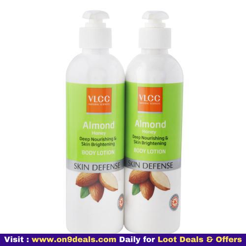 VLCC Almond Honey Body Lotion, 350ml Buy 1 Get 1 Free