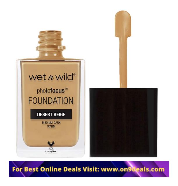 Wet 'n Wild Photo Focus Foundation, Desert Beige, 30ml