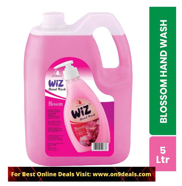 Wiz pH-Balanced Hand Care Blossom Liquid Handwash Refill Can - 5 Ltr