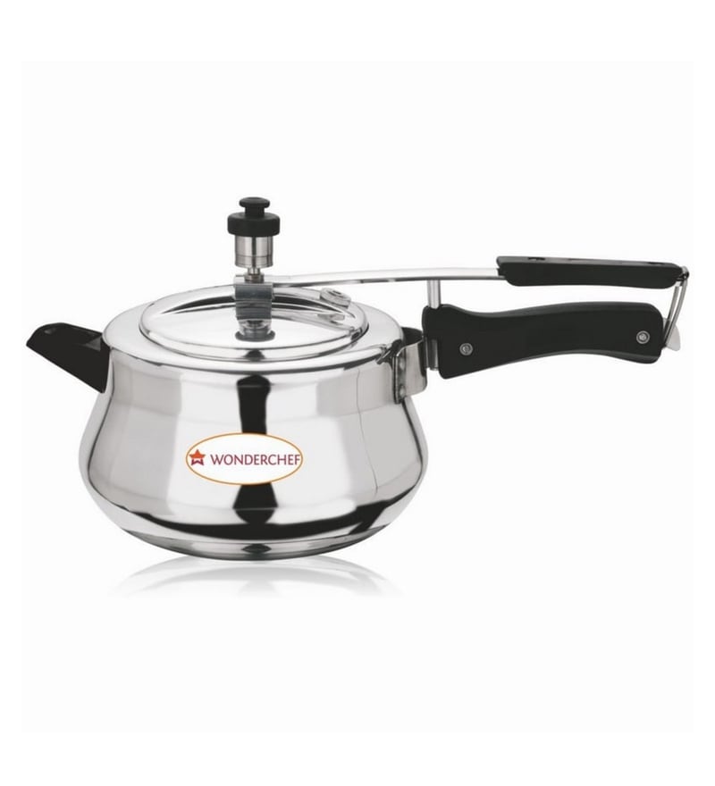 Wonderchef Ultima Pressure Cooker Aluminium Inner Lid 5.5L With 2 Years Warranty