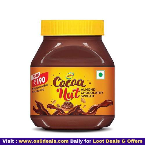 Agro Tech Foods Sundrop Cocoanut Almond Choco Spread, 350 G