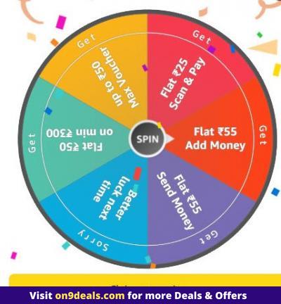 Amazon Roulette  Win Assured Add Money Reward