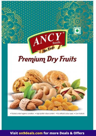Ancy Foods Indian Raisins (Kishmish) Long Size and Sweet , 2 X 250 g