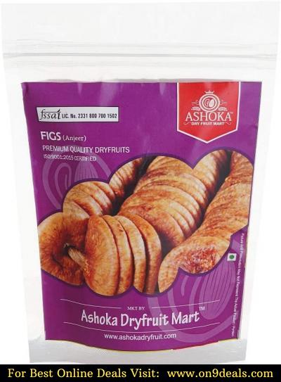 Ashoka Dry Fruit Mart Ashoka Dry Fruits Premium Dried Afghani Anjeer - 1Kg