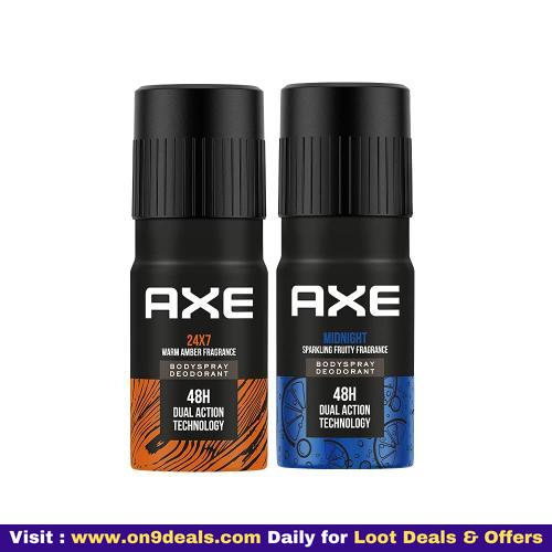 AXE Recharge Midnight Deodorant For Men, 150 Ml (Buy 1 Get 1 Free)