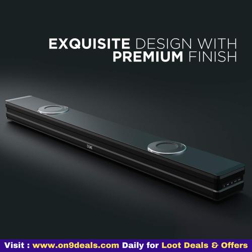 boat AAVANTE Bar 1190 90W 2.2 Channel Bluetooth Soundbar, Built-in Active Subwoofers